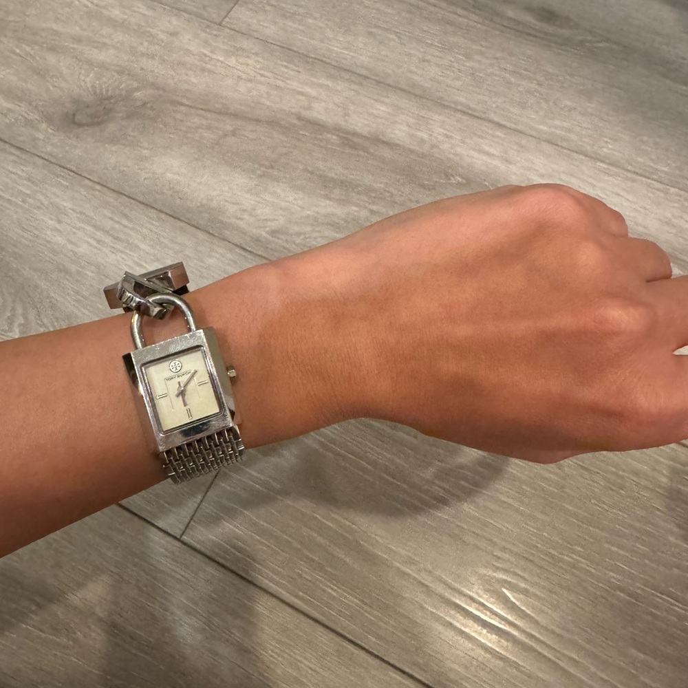 Tory Burch Silver Watch